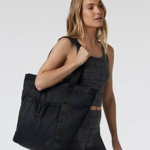 Vuori Black Tote Bag
